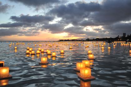 memorial day floating lantern ceremony shops of hawaii